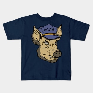 ACAB Pig Kids T-Shirt